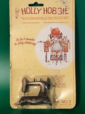 Holly Hobbie Sewing Machine Miniature W/ Working Parts New Old Stock Hong Kong