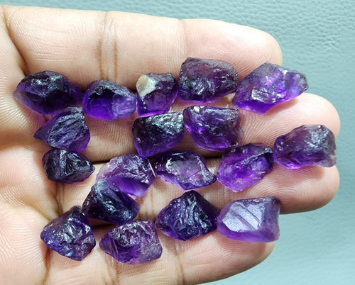 Chunks size mm - 14-16, purple