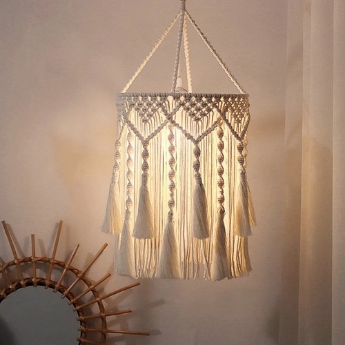 Boho chic tassel light shade - chic,