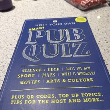 Pub Quiz - Host your own pub quiz smart bonus rounds family game 