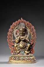 Old Rare all-bronze painted