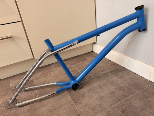 1980s old bmx freestyle frame - old,