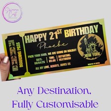 Personalised Boarding Pass  -