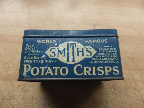 Smiths potato crisps tin - , [no