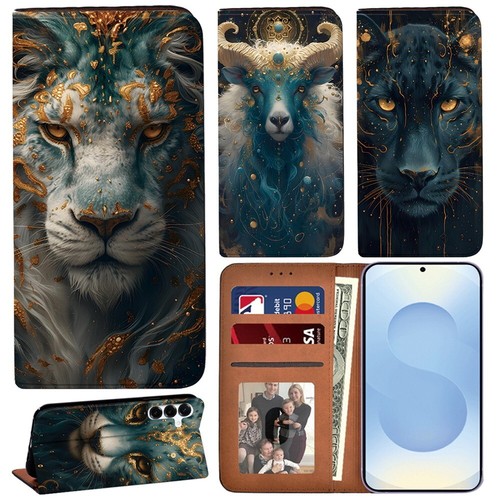 Leather wallet phone - phone, case
