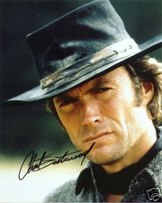 CLINT EASTWOOD AUTOGRAPH