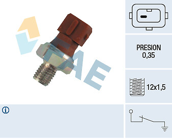 New oil pressure switch - oil, for