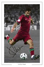 LUIS FIGO PORTUGAL AUTOGRAPH