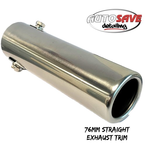 Simply straight exhaust trim - -straight,