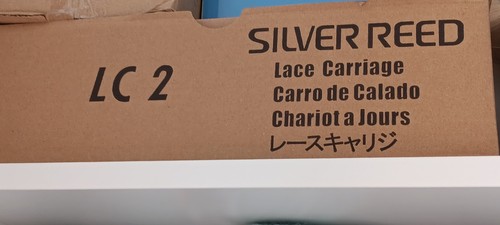 Silver reed lc2 lace - silver,