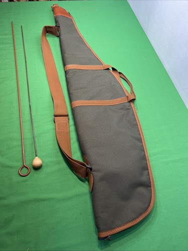 Canvas sheepskin lined gun - sheepskin,