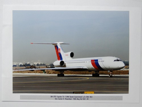 Tupolev 154m slovak - tupolev, tu-154m
