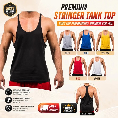 Mens gym vest - mens,