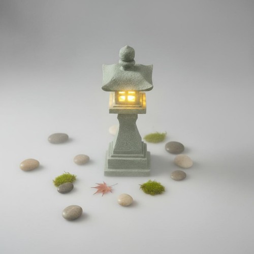 Japanese stone lantern - japanese,