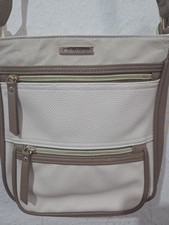 Nathalie Andersen new Without Tags Crossbody Bag Beige Leather Details