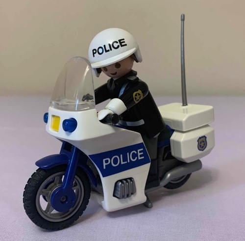 Playmobil vintage police bike - vintage,
