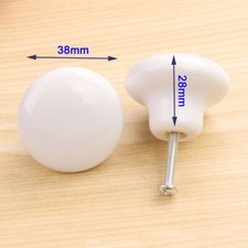 32pc Door Knobs Handles Clear