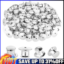 25/50PCS Badge Backs Pin Locks