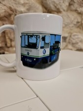 Express Dairies electric milk float Cup Mug with logo milkman dairy
