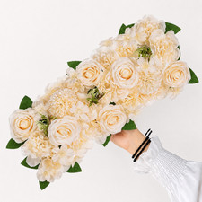 Wedding Table Decor Flower Row