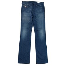 Diesel Bootzee Denim Jeans Slim Bootcut Zip Fly Blue Womens W31 L35