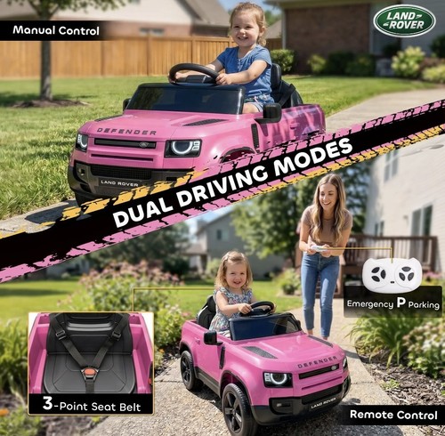 Land rover licensed 12v kids - land,