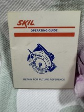 Skil Skilsaw Circular Saw Operating Guide Manual Vintage Tool Instructions