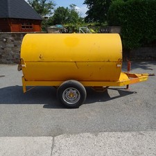 £850+Vat 950L SITE TOW FUEL BOWSER DIESEL Tank Tractor Digger Dumper