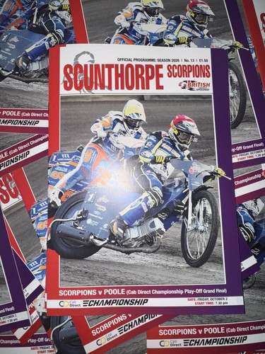 Scunthorpe scorpions poole - scunthorpe,