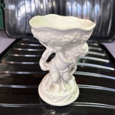 Vintage White Cherub Boy