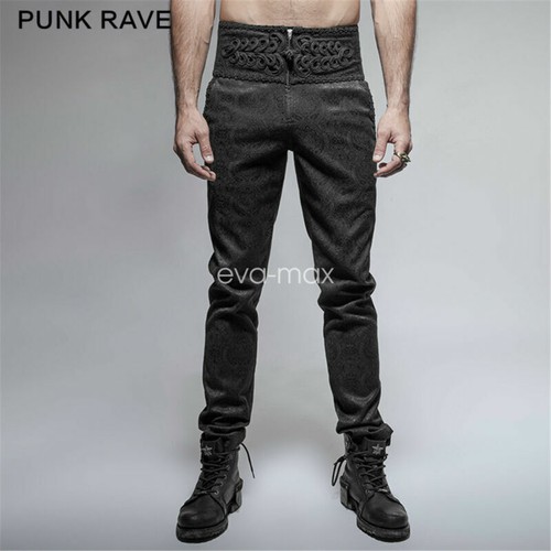 Punk men pants trousers - men,