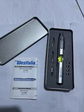 Westfalia  Beam Laser Level Tool Set.Tested Working New Batteries ..See Photos