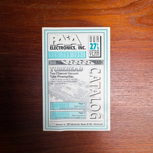 Vintage 1994 paia - vintage,