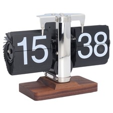 Auto Flip Table Clock Retro