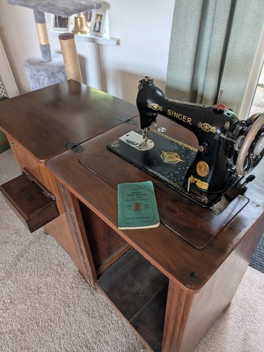 Singer sewing machine 15k80 - sewing, in