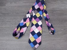 Van Buck Platinum Limited Edition of 100 Coloured Pure Silk Tie Made in England