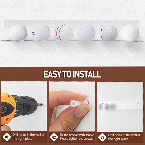 Heavy duty wall mounted - mounted, golf