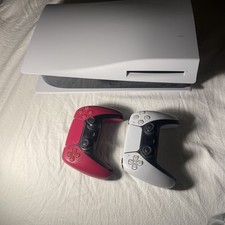 Sony PlayStation 5 825GB Disc Edition Console White with 2 Controllers