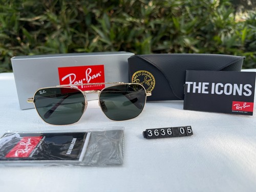 Ray ban rb3636 sunglasses gold - sunglasses,