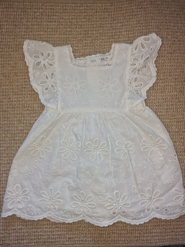 Zara baby girls white - zara, broderie