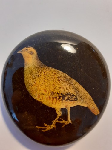 Vintage stone paper weight - vintage,