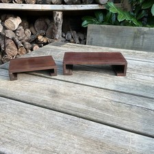 Old Vintage Oriental Hardwood