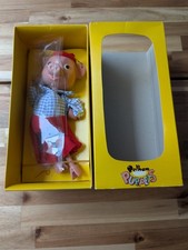 Pelham Puppets Pinky from Pinky and Perky Vintage 1960s Original Box RARE