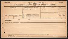 Post Office Overseas Telegram