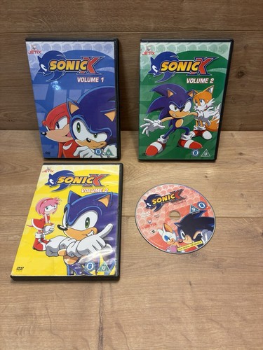 Sonic dvd volumes 4 - sonic, x