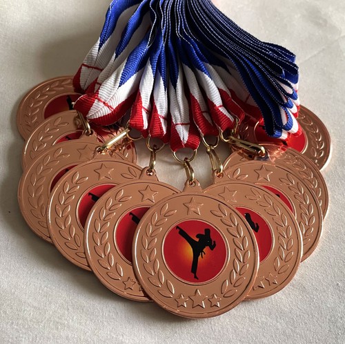 Martial arts medals - 10,