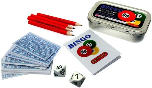 Pocket travel bingo game - pocket,