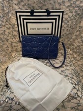 Lulu Guinness Blue Quilted