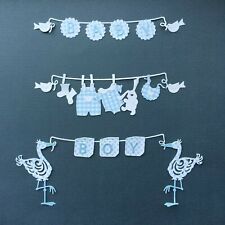 Baby Girl/Boy Card Topper - Christenings, Card Making