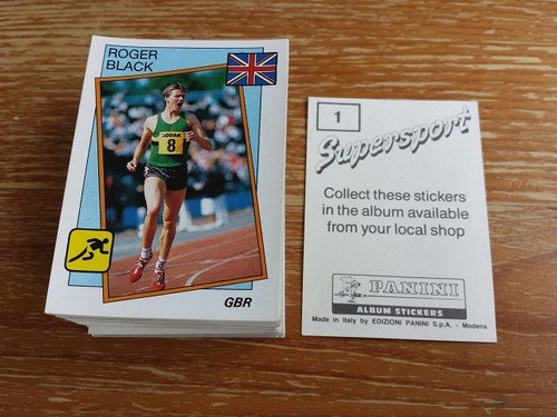 Panini supersport stickers - panini,